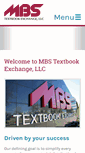 Mobile Screenshot of mbsbooks.com