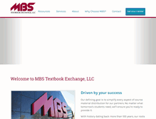 Tablet Screenshot of mbsbooks.com